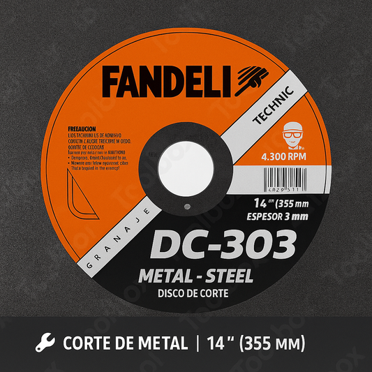 Disco De Corte Fino 14" Fandeli