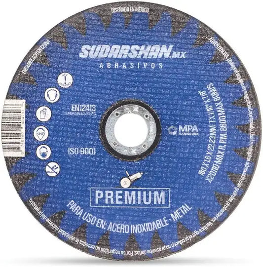 Disco Corte Fino 7" Sudarshan
