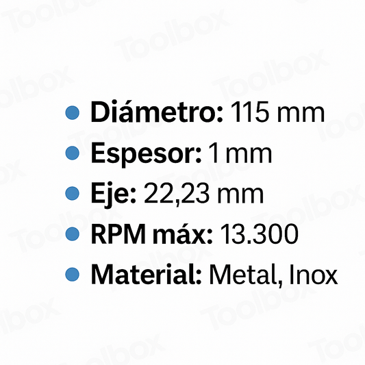 Disco de corte para metal Bosch