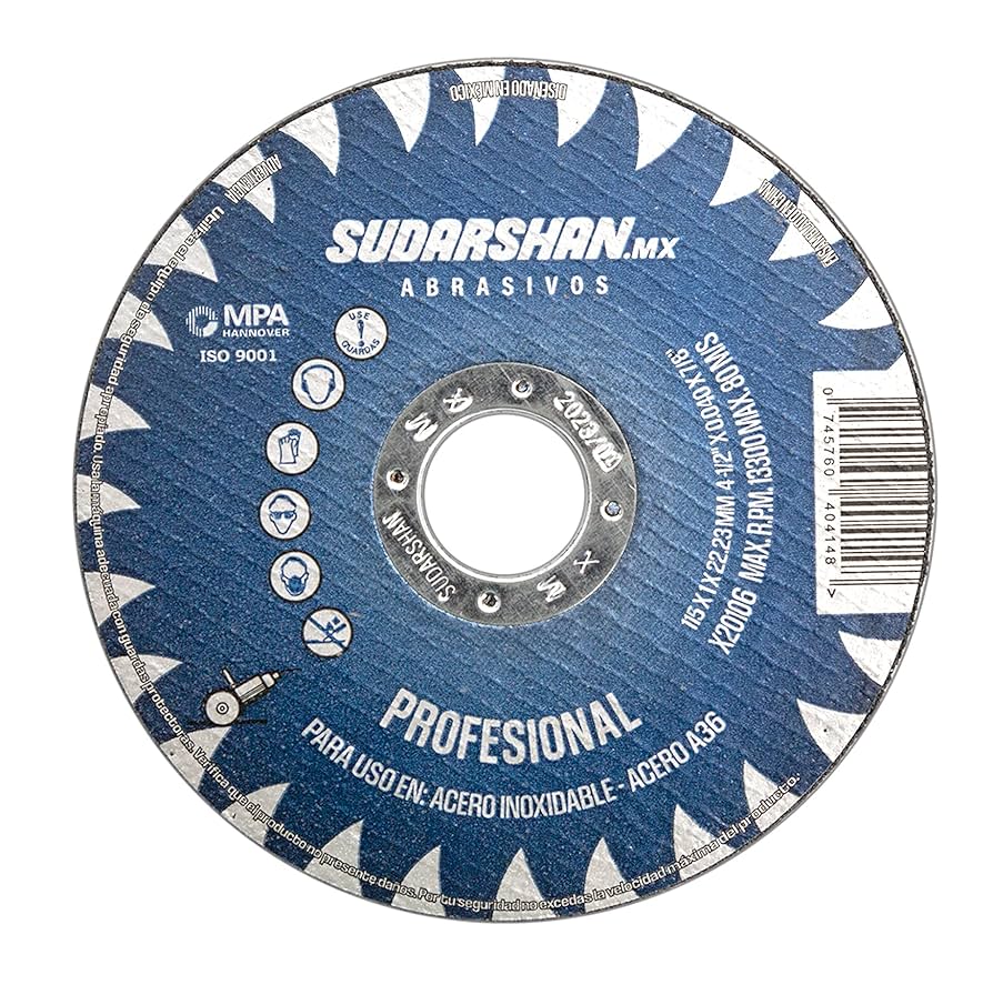 Disco Corte Fino 4 1/2" Sudarshan