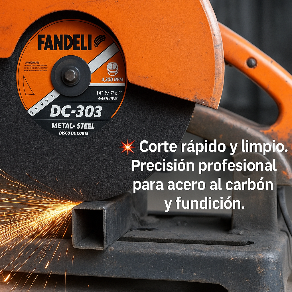 Disco De Corte Fino 14" Fandeli